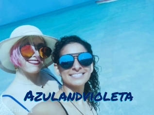 Azulandvioleta