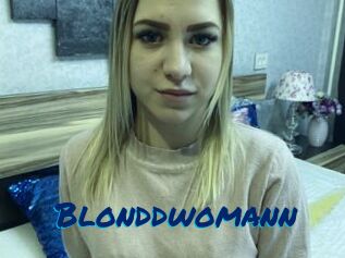 Blonddwomann