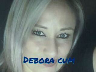 Debora_cum