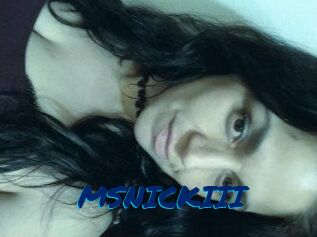 MSNICKIII