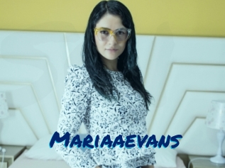 Mariaaevans